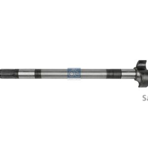 DT Spare Parts 10.23471 Brake camshaft, right, D: 42 mm, L1: 524.5 mm, L3: 480.2 mm, 10 teeth