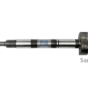 DT Spare Parts 10.23483 Brake camshaft, right, D: 42 mm, L1: 341.9 mm, L3: 297.6 mm, 10 teeth