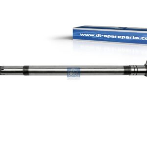 DT Spare Parts 10.23495 Brake camshaft, right, D: 42 mm, L1: 681.3 mm, L3: 637 mm, 10 teeth