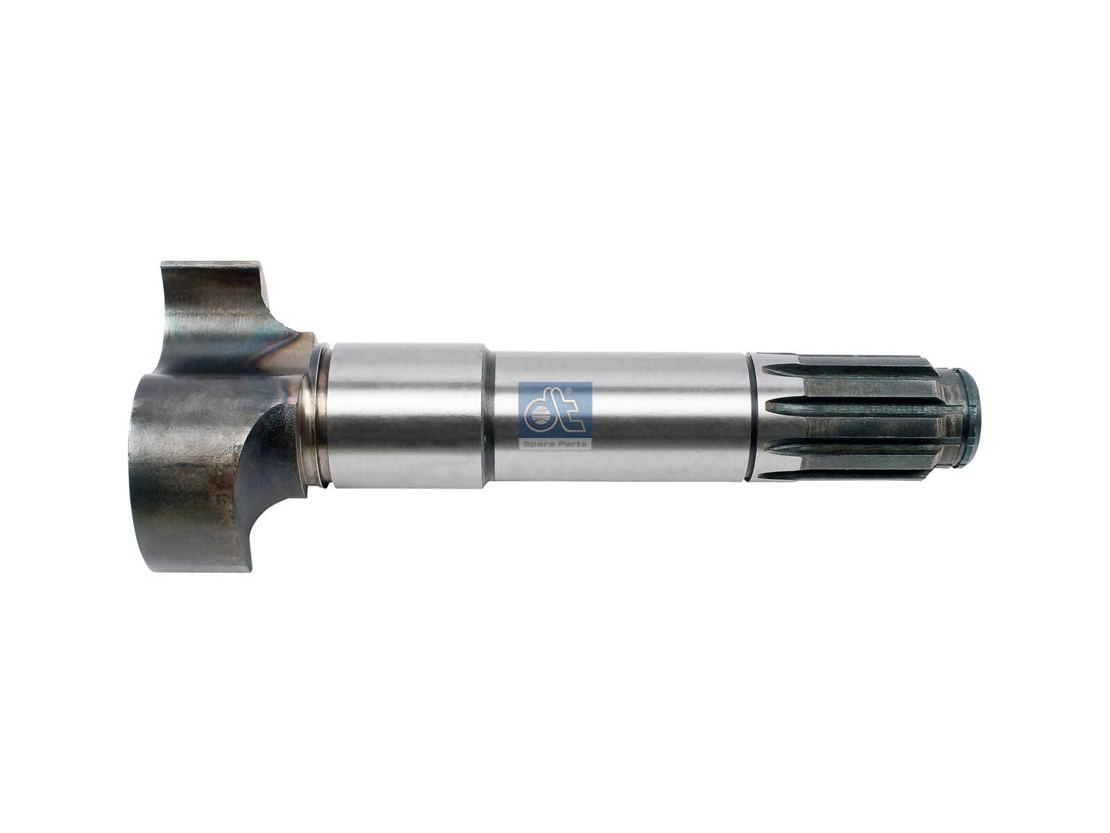 DT Spare Parts 10.23512 Brake camshaft, left, D: 42 mm, L1: 237.3 mm, L3: 193 mm, 10 teeth