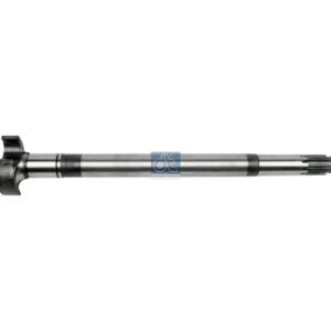 DT Spare Parts 10.23516 Brake camshaft, left, D: 40 mm, L1: 569.8 mm, L3: 525.5 mm, 10 teeth