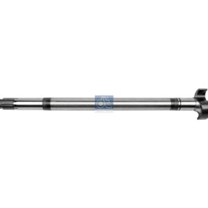 DT Spare Parts 10.23521 Brake camshaft, right, D: 40 mm, L1: 654.3 mm, L3: 610 mm, 10 teeth