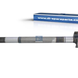 DT Spare Parts 10.23523 Brake camshaft, right, D: 40 mm, L1: 524.5 mm, L3: 480.2 mm, 10 teeth