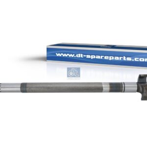 DT Spare Parts 10.23527 Brake camshaft, right, D: 40 mm, L1: 631.8 mm, L3: 587.5 mm, 10 teeth