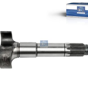 DT Spare Parts 10.23531 Brake camshaft, left, D: 40 mm, L1: 237.3 mm, L3: 193 mm, 10 teeth