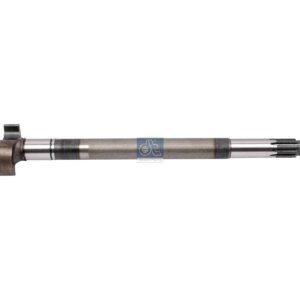 DT Spare Parts 10.23532 Brake camshaft, left, D: 40 mm, L1: 569.8 mm, L3: 525.5 mm, 10 teeth