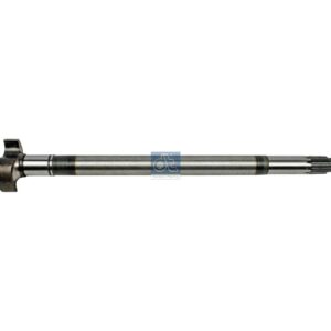 DT Spare Parts 10.23536 Brake camshaft, left, D: 40 mm, L1: 654.3 mm, L3: 610 mm, 10 teeth