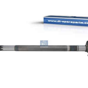 DT Spare Parts 10.23537 Brake camshaft, right, D: 40 mm, L1: 654.3 mm, L3: 610 mm, 10 teeth