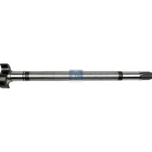 DT Spare Parts 10.23538 Brake camshaft, left, D: 40 mm, L1: 631.8 mm, L3: 587.5 mm, 10 teeth