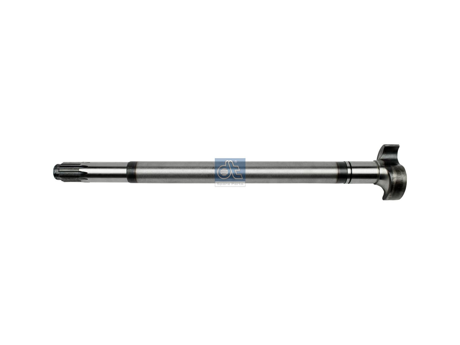 DT Spare Parts 10.23539 Brake camshaft, right, D: 40 mm, L1: 631.8 mm, L3: 587.5 mm, 10 teeth