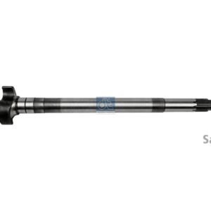 DT Spare Parts 10.23548 Brake camshaft, left, D: 38 mm, L1: 570.5 mm, L3: 525.5 mm, 10 teeth