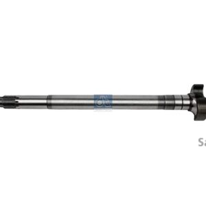DT Spare Parts 10.23549 Brake camshaft, right, D: 38 mm, L1: 570.5 mm, L3: 525.5 mm, 10 teeth