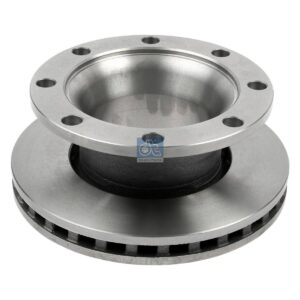 DT Spare Parts 10.24103 Brake disc, D: 378 mm, 8 bores, b: 24.3 mm, P: 275 mm, d: 204 mm, H: 150 mm, S: 45 mm, s: 37 mm