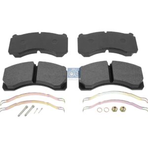 DT Spare Parts 10.24125 Disc brake pad kit, W: 205 mm, S: 27 mm, H: 102 mm