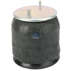 DT Spare Parts 10.26002 Air spring, with plastic piston, D: 227 mm, Dmax: 320 mm, M12, M20 x 1,5, L: 380 mm