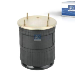 DT Spare Parts 10.26004 Air spring, with steel piston, D: 286 mm, Dmax: 328 mm, M12, M22 x 1,5, L: 460 mm