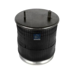 DT Spare Parts 10.26012 Air spring, with steel piston, D: 287 mm, Dmax: 360 mm, M12 x 1,75, M22 x 1,5, L: 350 mm