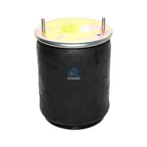 DT Spare Parts 10.26014 Air spring, with plastic piston, D: 258 mm, Dmax: 320 mm, M12 x 1,5, M12 x 1,75, L: 330 mm