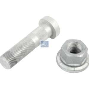 DT Spare Parts 10.30041 Wheel bolt, complete, M22 x 1,5, LTh: 51 mm, Lu: 86 mm, D: 35 mm, 10.9
