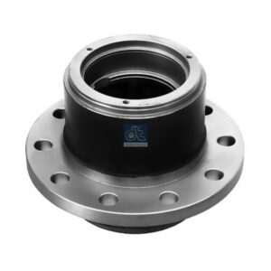 DT Spare Parts 10.30400 Wheel hub, without bearings, d1: 120 mm, d2: 147 mm, D: 270 mm, 10 bores, b: 22 mm, H: 184 mm