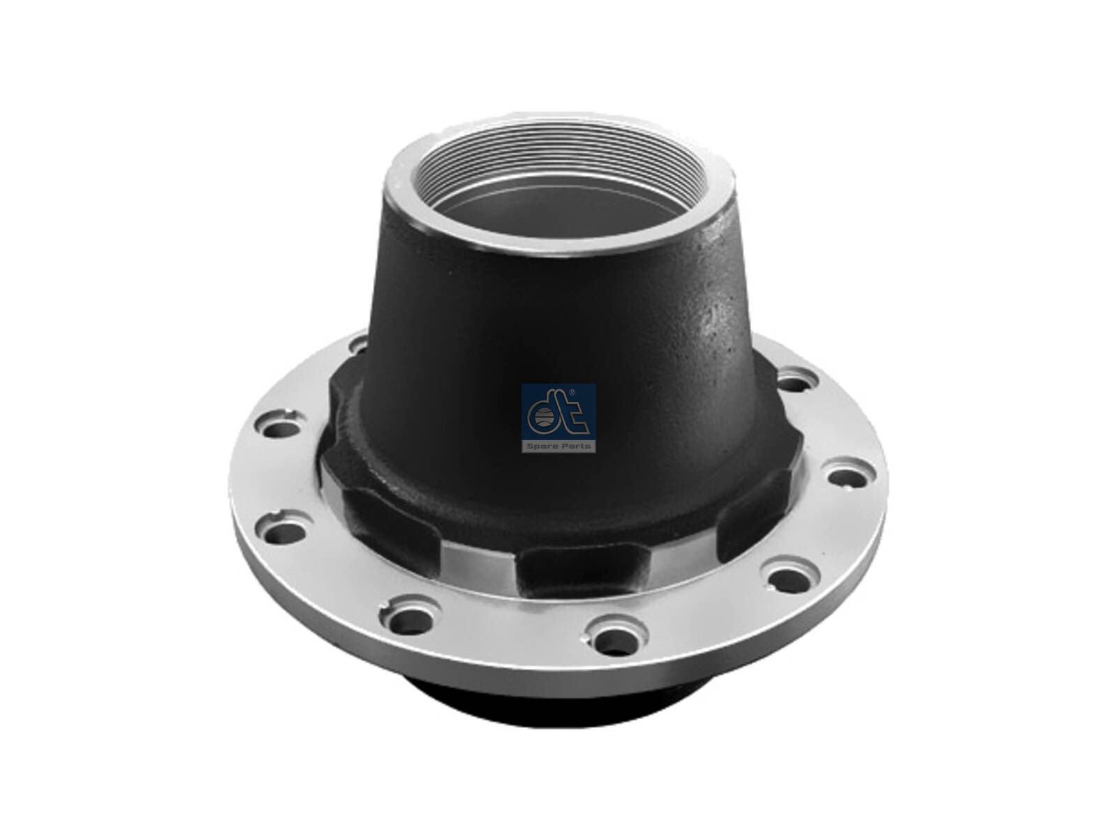 DT Spare Parts 10.30403 Wheel hub, without bearings, d1: 150 mm, d2: 190 mm, D: 380 mm, 10 bores, b: 22 mm, H: 288 mm