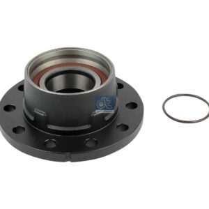 DT Spare Parts 10.30408 Wheel hub, with bearing, d1: 138 mm, d2: 138 mm, D: 270 mm, 10 bores, b: 22 mm, H: 148 mm