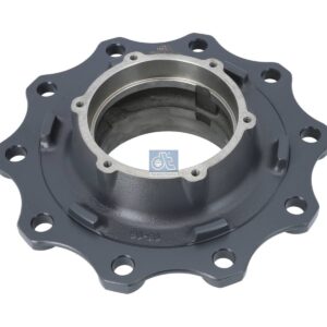 DT Spare Parts 10.30411 Wheel hub, without bearings, d1: 165 mm, d2: 165 mm, D: 380 mm, 10 bores, b: 22 mm, H: 135 mm