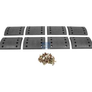 DT Spare Parts 10.33013 Drum brake lining kit, axle kit - oversize, W: 200 mm, S: 17 mm