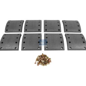 DT Spare Parts 10.33014 Drum brake lining kit, axle kit - oversize, W: 180 mm, S: 20.9 mm