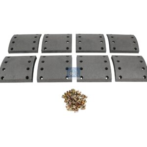 DT Spare Parts 10.33015 Drum brake lining kit, axle kit - oversize, W: 180 mm, S: 21.5 mm