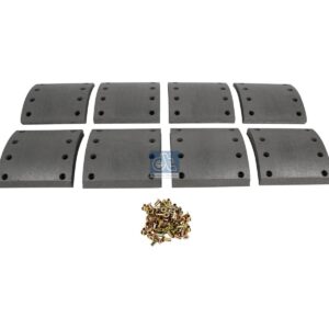 DT Spare Parts 10.33022 Drum brake lining kit, axle kit - oversize, W: 200 mm, S: 22.6 mm