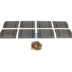 DT Spare Parts 10.33023 Drum brake lining kit, axle kit - oversize, W: 200 mm, S: 18 mm
