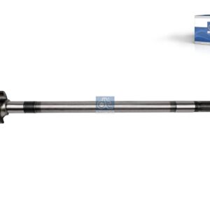 DT Spare Parts 10.33105 Brake camshaft, left, D: 38 mm, L1: 704 mm, L3: 659 mm, 10 teeth