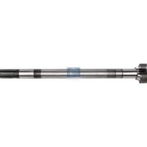 DT Spare Parts 10.33115 Brake camshaft, right, D: 38 mm, L1: 569.5 mm, L3: 525 mm, 10 teeth