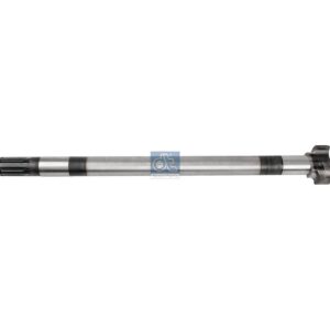 DT Spare Parts 10.33117 Brake camshaft, right, D: 38 mm, L1: 629.5 mm, L3: 585 mm, 10 teeth