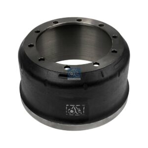 DT Spare Parts 10.33204 Brake drum, D: 420 mm, 10 bores, b: 23 mm, P: 335 mm, d: 300 mm, H: 256 mm, B: 215 mm