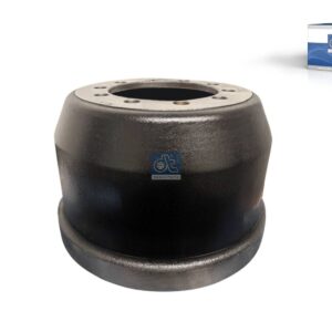 DT Spare Parts 10.33215 Brake drum, D: 355 mm, 10 bores, b: 23 mm, P: 225 mm, d: 190 mm, H: 279 mm, B: 211 mm