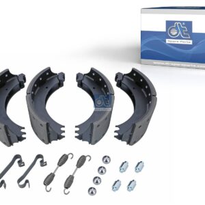 DT Spare Parts 10.33380 Brake shoe kit, with linings, W: 180 mm