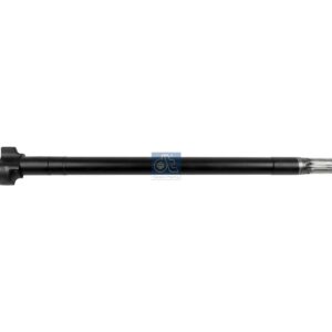DT Spare Parts 10.33500 Brake camshaft, left, D: 38 mm, L1: 679.5 mm, L3: 635 mm, 10 teeth