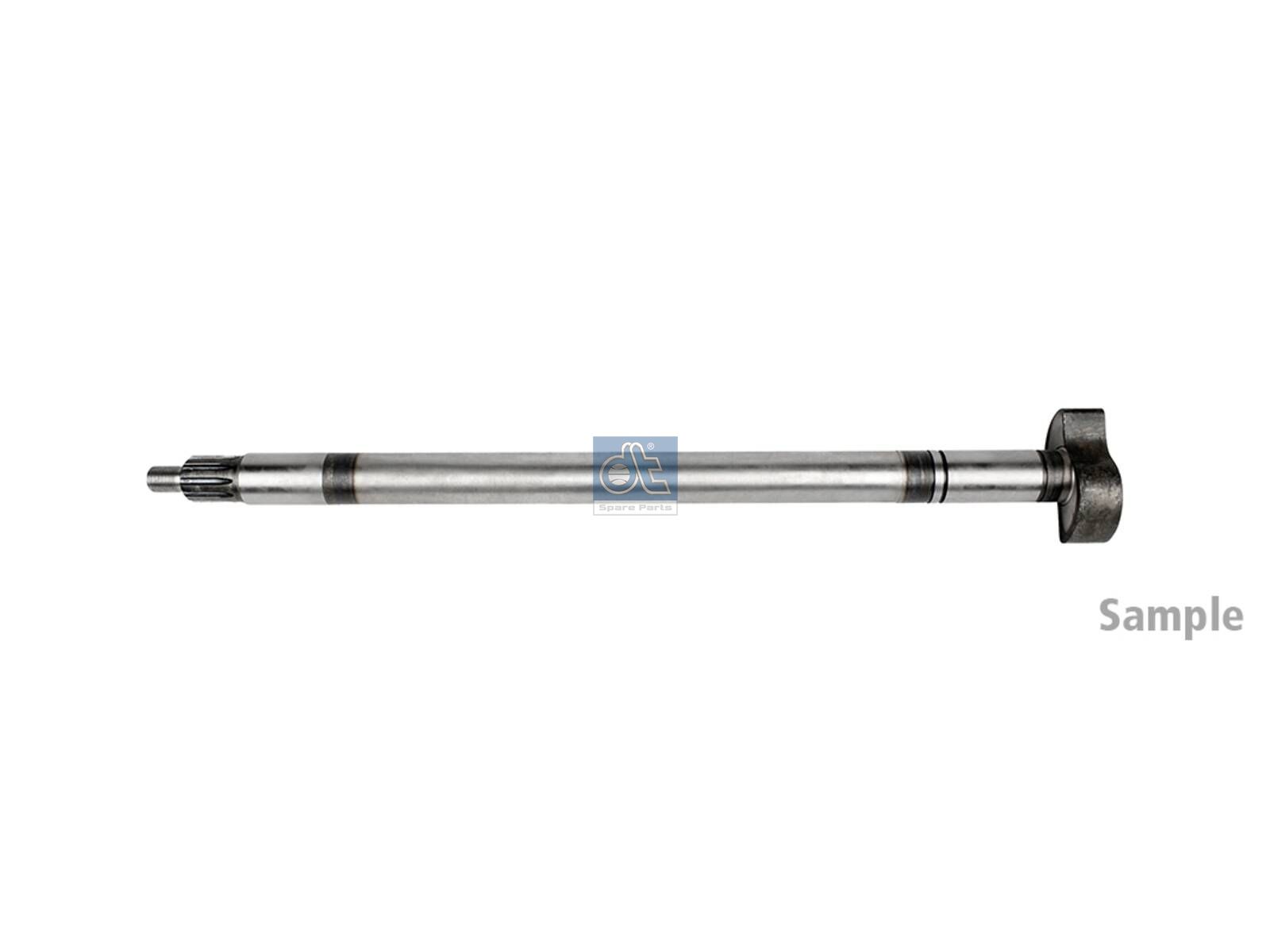 DT Spare Parts 10.33514 Brake camshaft, right, D: 38 mm, L1: 786.1 mm, L3: 741.1 mm, 10 teeth