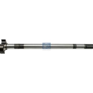 DT Spare Parts 10.33515 Brake camshaft, left, D: 38 mm, L1: 668.4 mm, L3: 623.4 mm, 10 teeth