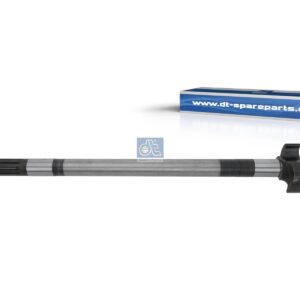 DT Spare Parts 10.33518 Brake camshaft, right, D: 38 mm, L1: 650 mm, L3: 605 mm, 10 teeth