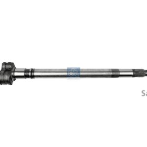 DT Spare Parts 10.33519 Brake camshaft, left, D: 38 mm, L1: 642 mm, L3: 597 mm, 10 teeth
