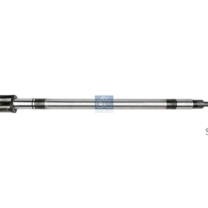 DT Spare Parts 10.33527 Brake camshaft, left, D: 38 mm, L1: 810 mm, L3: 765 mm, 10 teeth