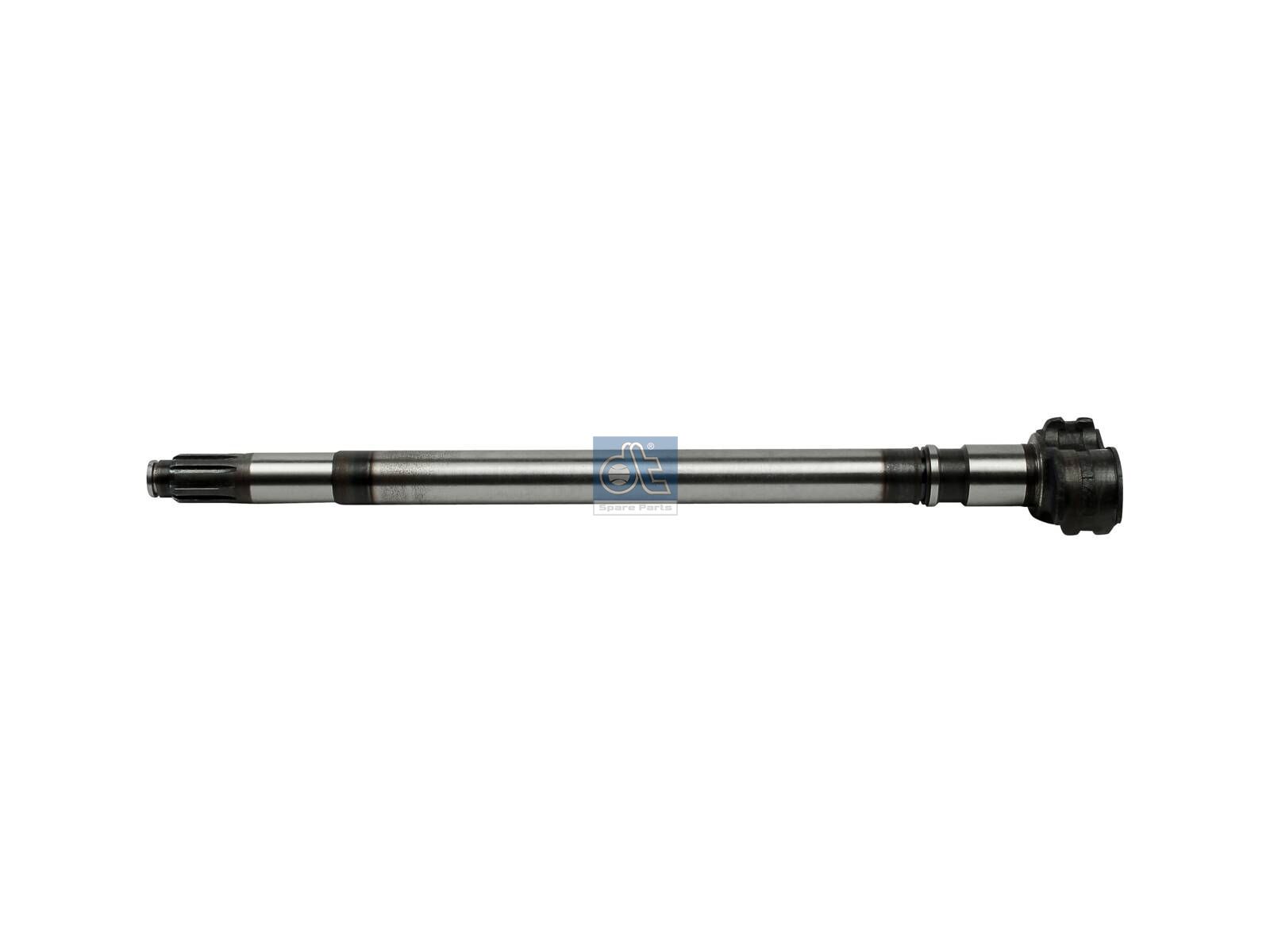 DT Spare Parts 10.33542 Brake camshaft, right, D: 46 mm, L1: 698 mm, L3: 642 mm, 10 teeth