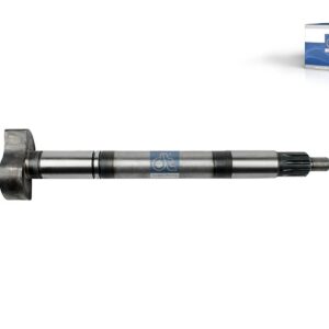 DT Spare Parts 10.33545 Brake camshaft, left, D: 46 mm, L1: 480 mm, L3: 424 mm, 10 teeth