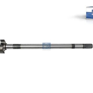DT Spare Parts 10.33555 Brake camshaft, left, D: 46 mm, L1: 682.5 mm, L3: 626.5 mm, 10 teeth