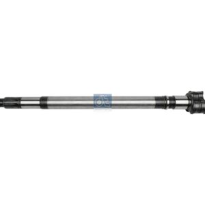 DT Spare Parts 10.33562 Brake camshaft, right, D: 46 mm, L1: 662.5 mm, L3: 606.5 mm, 10 teeth