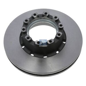 DT Spare Parts 10.34106 Brake disc, D: 430 mm, 10 bores, P: 193 mm, M14 x 1,5, d: 164 mm, H: 135 mm, S: 45 mm, s: 37 mm