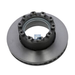 DT Spare Parts 10.34107 Brake disc, D: 376 mm, 10 bores, P: 193 mm, M14 x 1,5, d: 164 mm, H: 145 mm, S: 45 mm, s: 37 mm